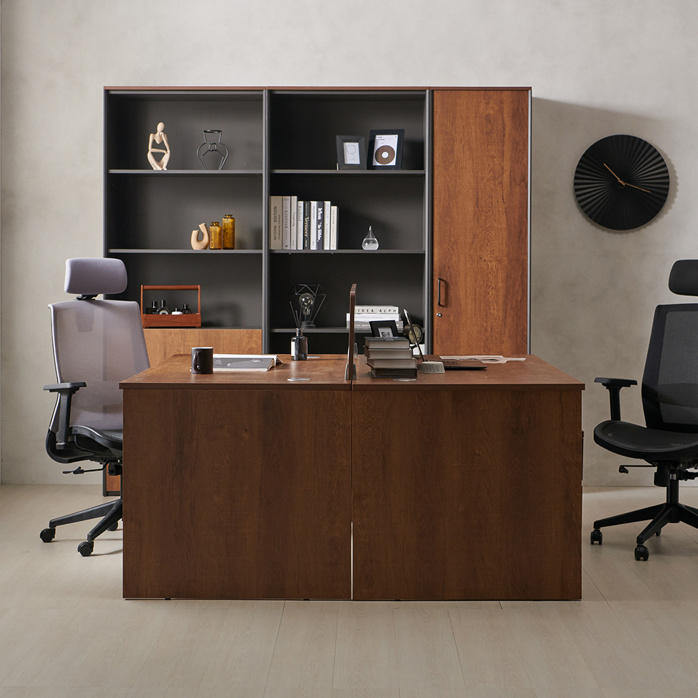라이즈 사장님 CEO 사무실 책상 오피스 중역 사무용 1600mm, 월넛