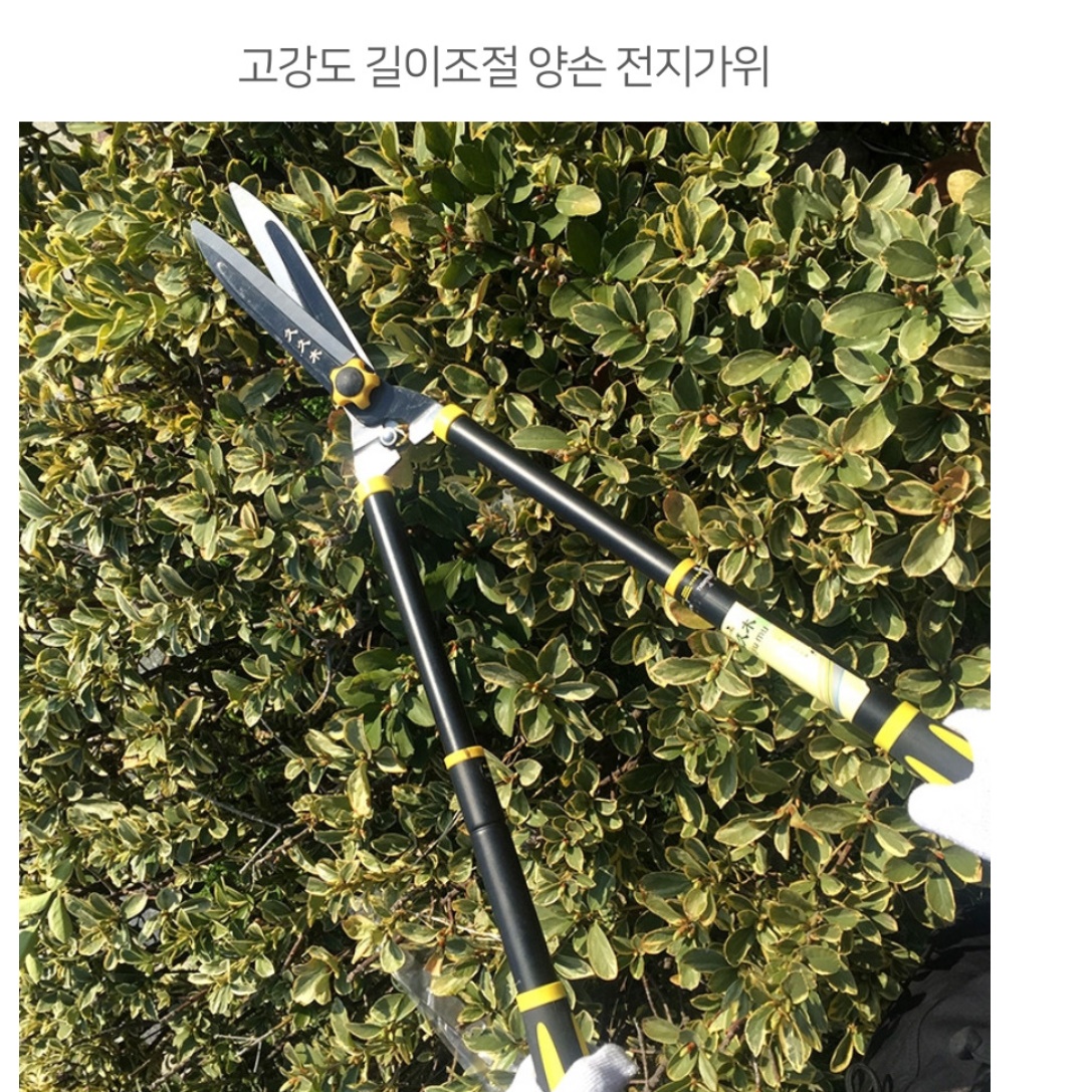 원예용 큰 전지 가위 조경 긴 전정 가위 제초 가위 - 상세 이미지 2