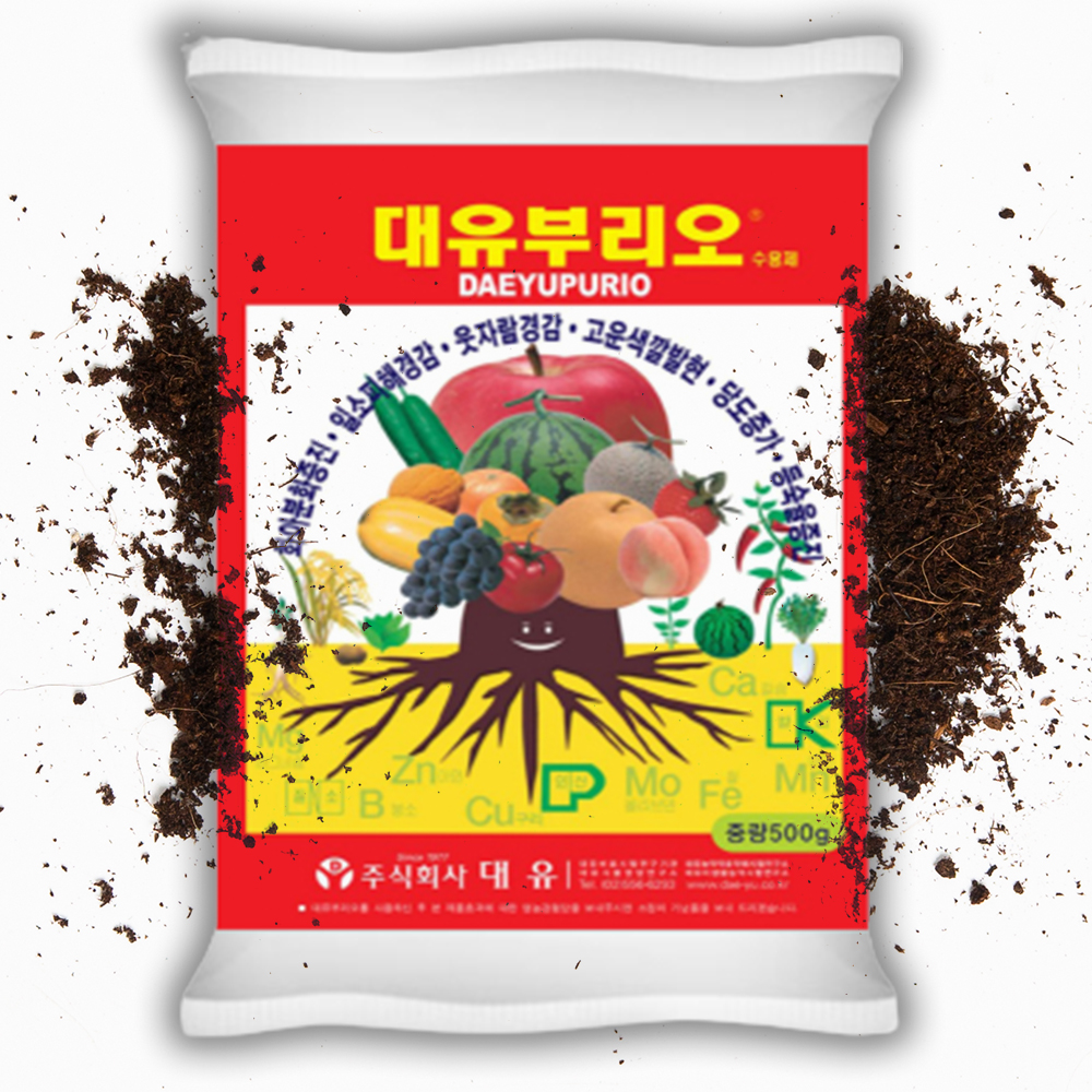 대유 부리오 인산가리 필수원소 복합비료 웃자람억제 식물 영양제 - 상품 이미지