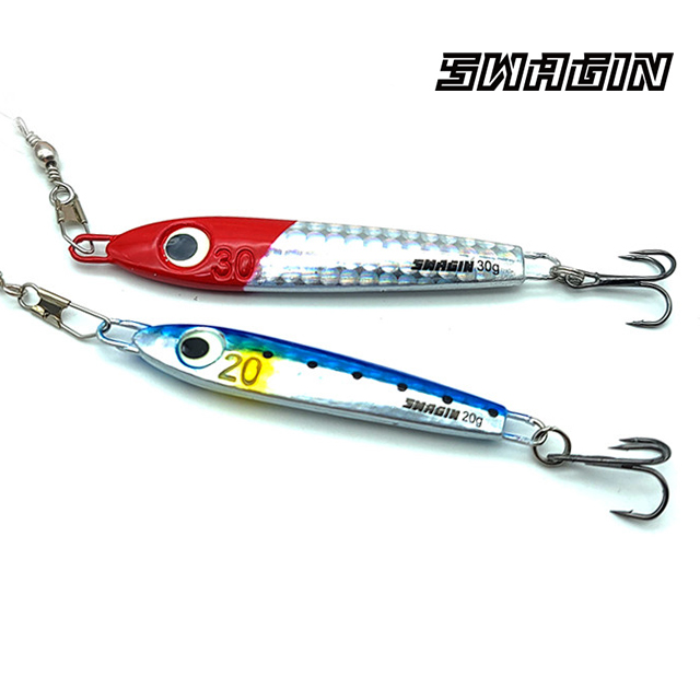백경 스웨긴 지그 사비키 고등어 삼치 풀치 채비 20g 고추장 9호 SG-214 - 상세 이미지 2
