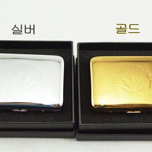 담배케이스 고급 럭키골드 (실버/골드)