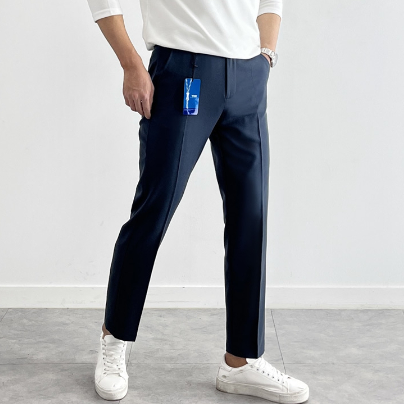 1+1 남자 라키 봄 가을 사계절 9부 10부 슬랙스 바지 - 상세 이미지 4