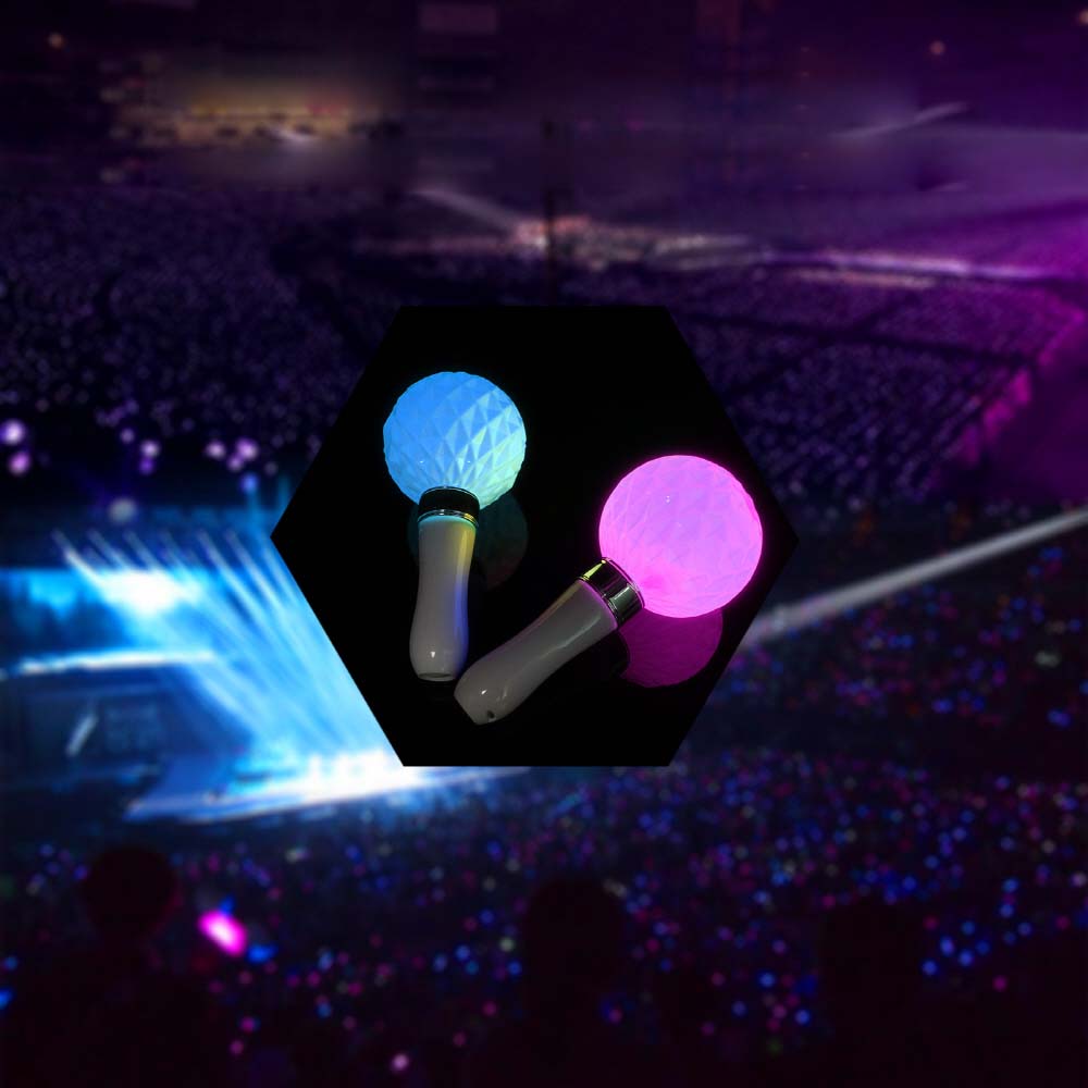 LED 응원봉 스틱 원형 야광 형광 콘서트 피켓, 파티용품 - 메인 이미지