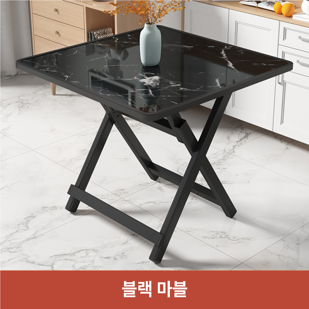 이태리인테리 접이식 테이블 폴딩 접이식 탁자 간이 식탁 원룸 다용도