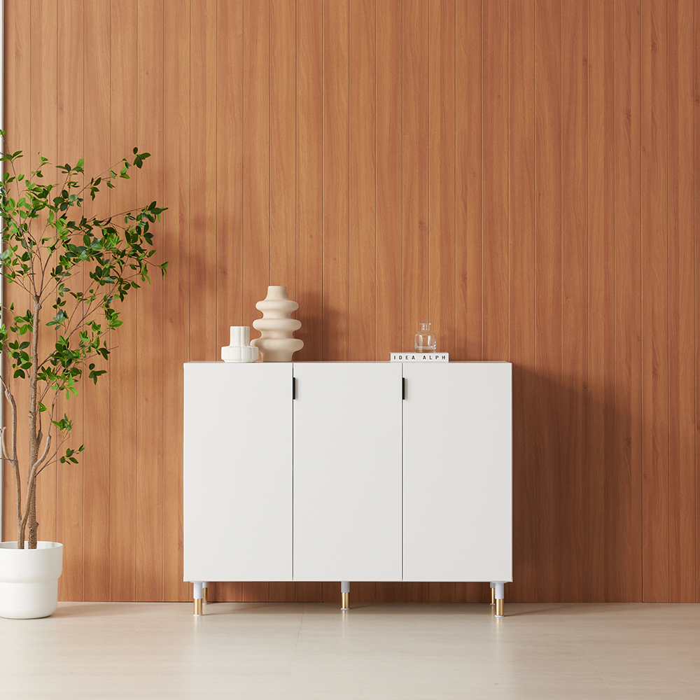 홈카페수납장 하부장 정수기받침대 주방장 주방하부장800 2단 화이트 홈카페장