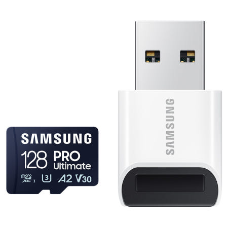 삼성전자 삼성 공식인증 마이크로SD카드 Pro Ultimate 128GB 얼티밋 리더기포함