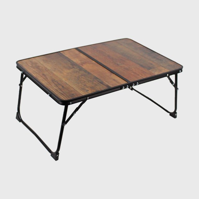 KOOLMAN 쿨맨 미니 접이식 캠핑 폴딩 테이블 경량 블랙프레임 빈티지블랙