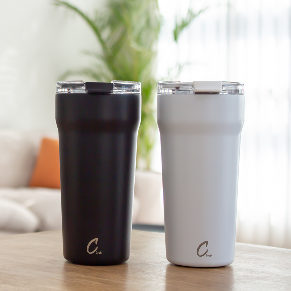 체리스타 씨보틀 세라믹 코팅 보온 보냉 스텐 커피 텀블러 480ml - 상세 이미지 2