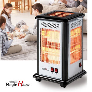 사무실 난로 전기 히터기 업소용 난로 오방향난로 거실난방 개봉기 | 실사용 후기 - 상품 이미지 1