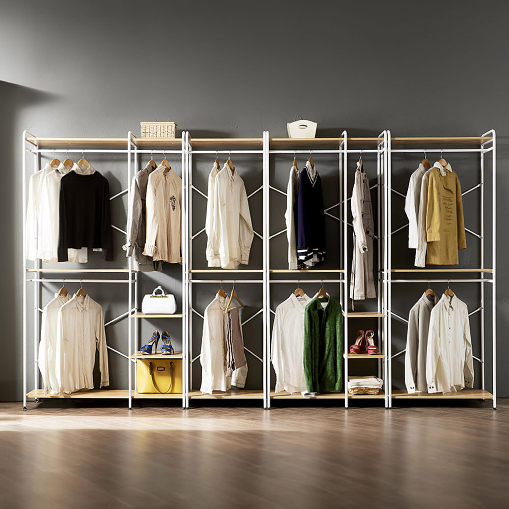 시스템 행거 드레스룸 다양한 행거 수납력 - 상세 이미지 2