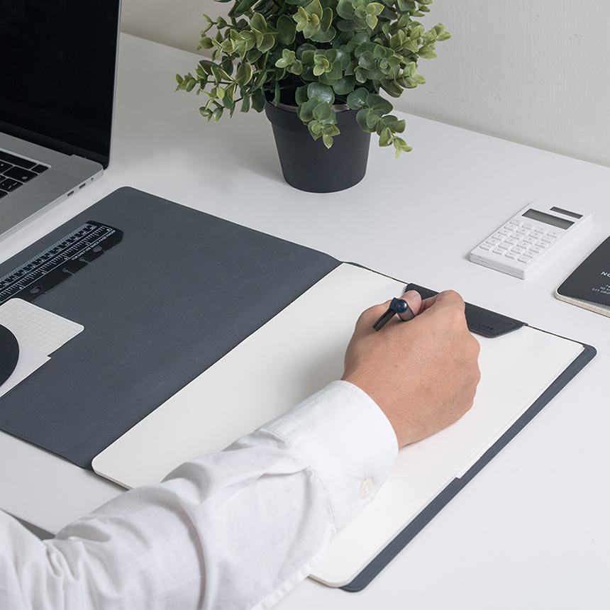 LHiDS A4 다이어리 결재판 바인더 고급 서류철 이면지정리 각인 이미지 3