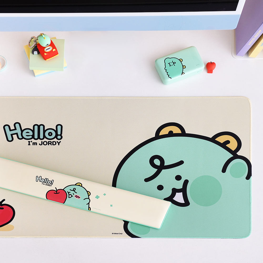 카카오프렌즈 KFP-100J 죠르디 데스크 장패드 키보드 마우스 패드 - 상세 이미지 4