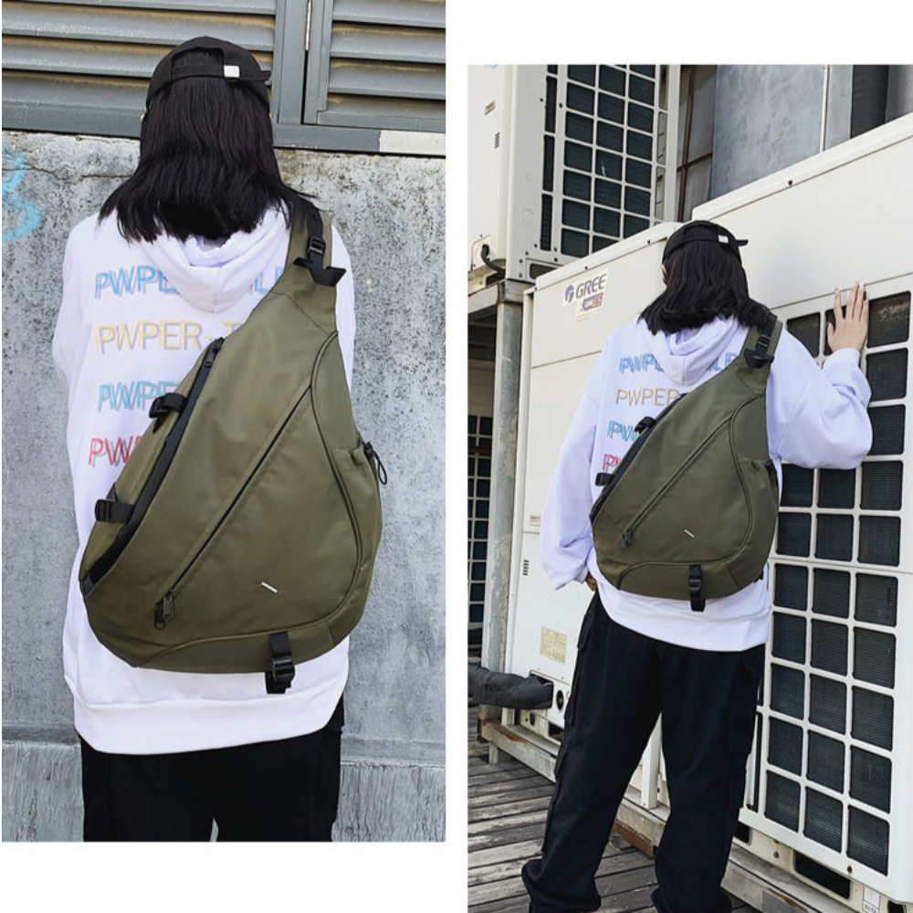 대형슬링백 뒤로매는가방 남자보부상가방 이미지 6