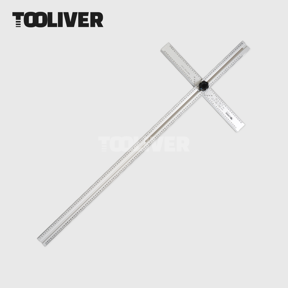 툴리버 T자 티자 각도조절 알루미늄 타일 건축 설계 작업용자 120cm 대칭형 이미지 3