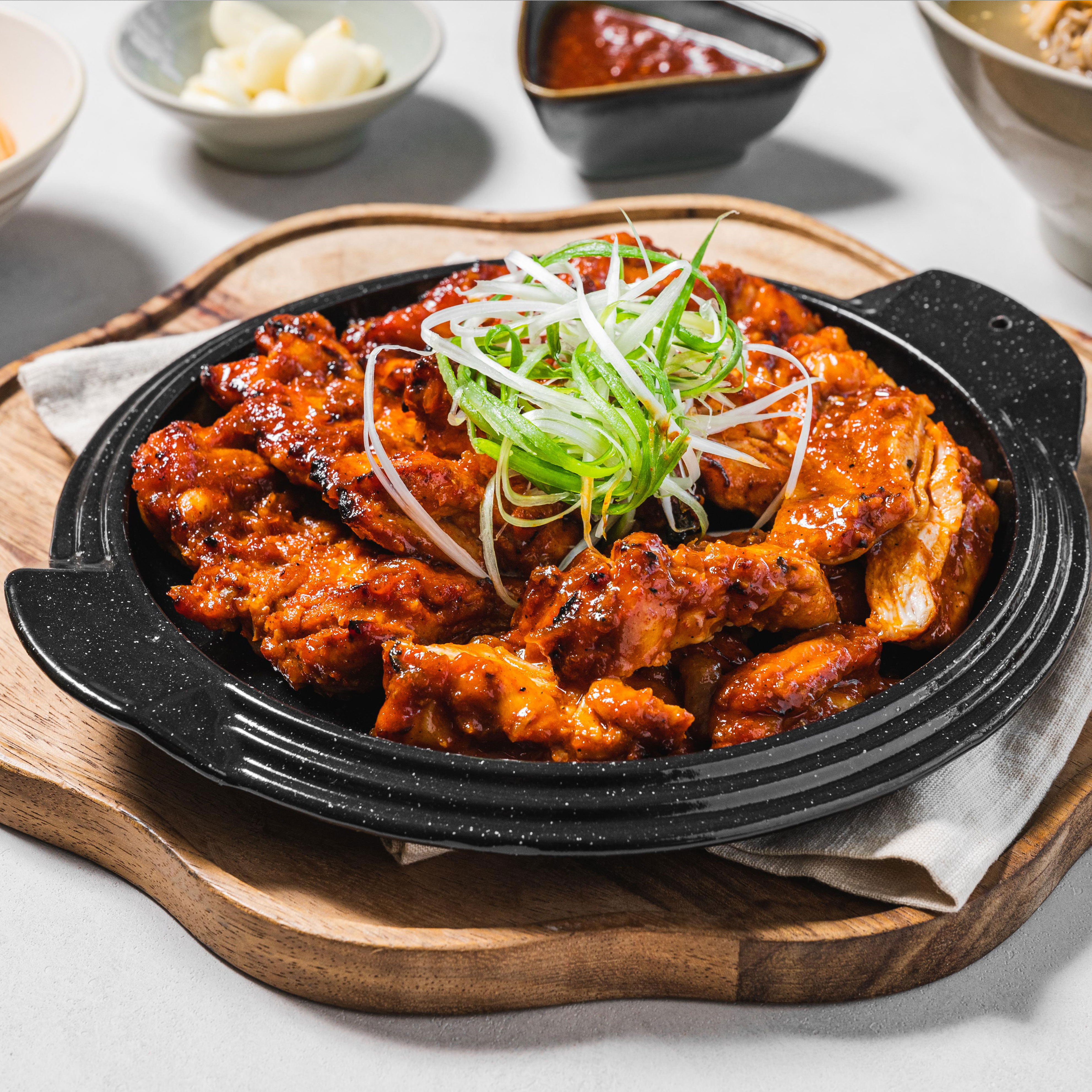 서락비 양념 숯불 닭갈비 춘천 택배 캠핑음식 1kg 이미지 4