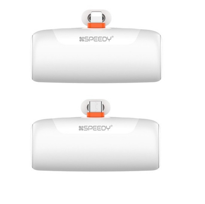 고속 보조 배터리 일체형 미니 무선 도킹형 C타입 가벼운 5000mah - 상품 이미지