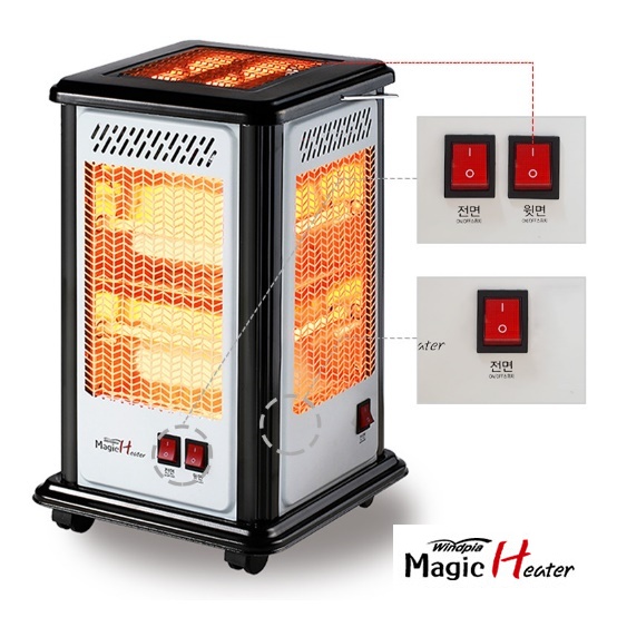 가정용 전기 난로 겨울 난방기 업소용 난방기 사무실 난방 히터 개봉기 | 실사용 후기 - 대표 이미지