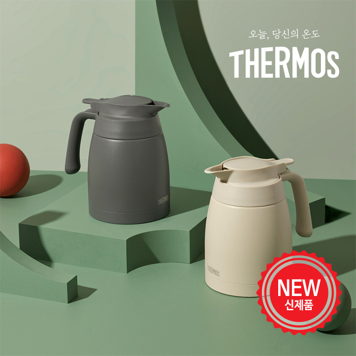써모스 보온보냉 테이블 포트 TTB-1000K 1L 주전자