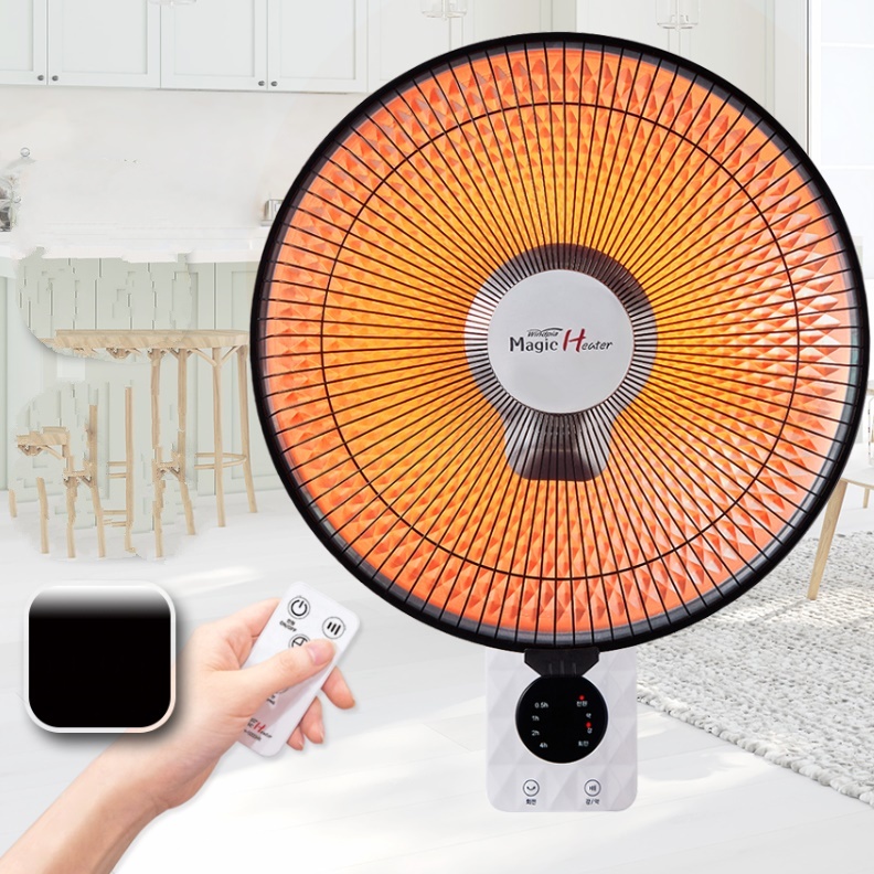 벽걸이히터 벽걸이형 카본히터 벽걸이 전기 난로 열 선풍기