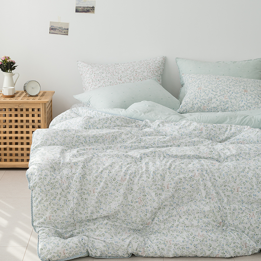 모달이불 플라워패턴 사랑스러운 반디 SS 차렵이불