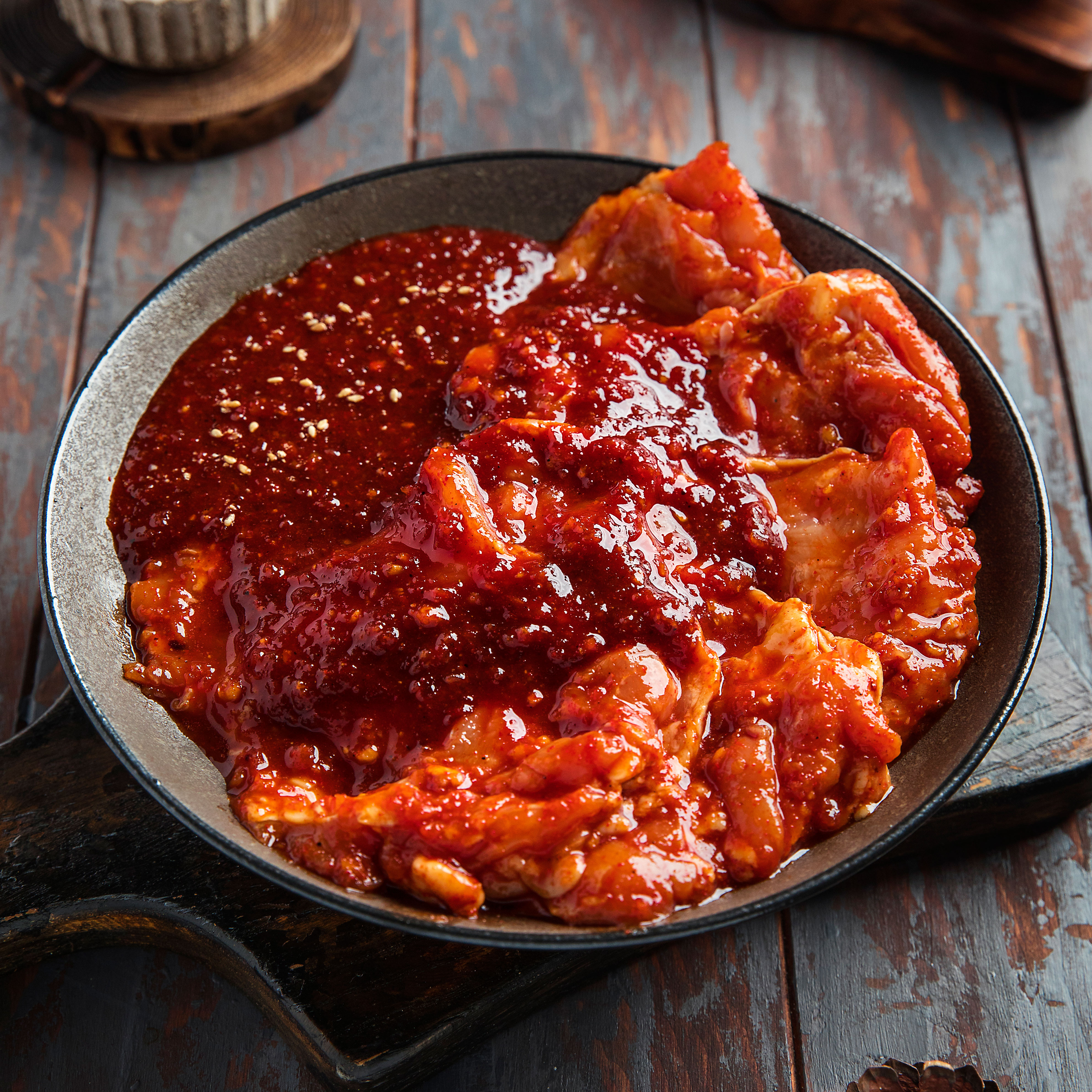 서락비 초벌 숯불 닭갈비 순살 춘천 택배 캠핑요리 500g - 상세 이미지 5