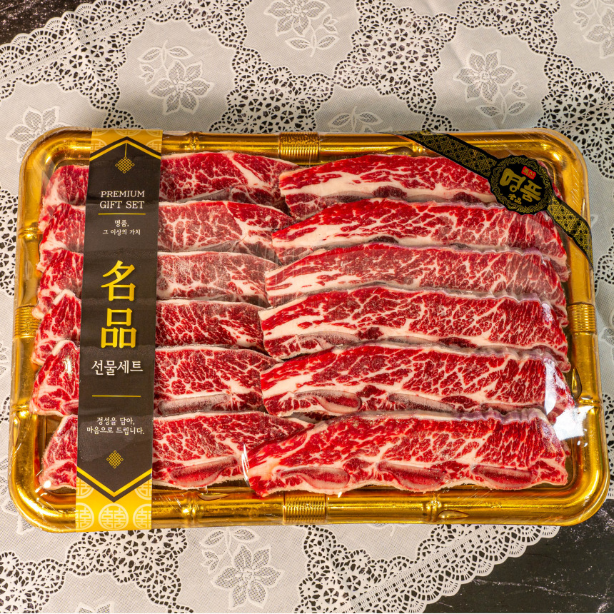 LA갈비 선물 세트 3kg 추석 명절 꽃갈비 소갈비 마장동 일반포장