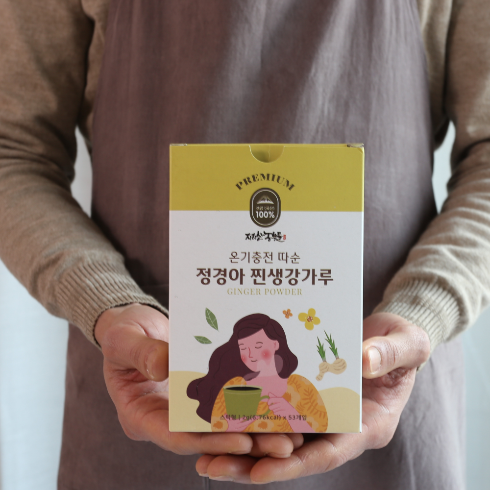 정경아 생강차 효능 스틱 건조 분말 106g 이미지 4
