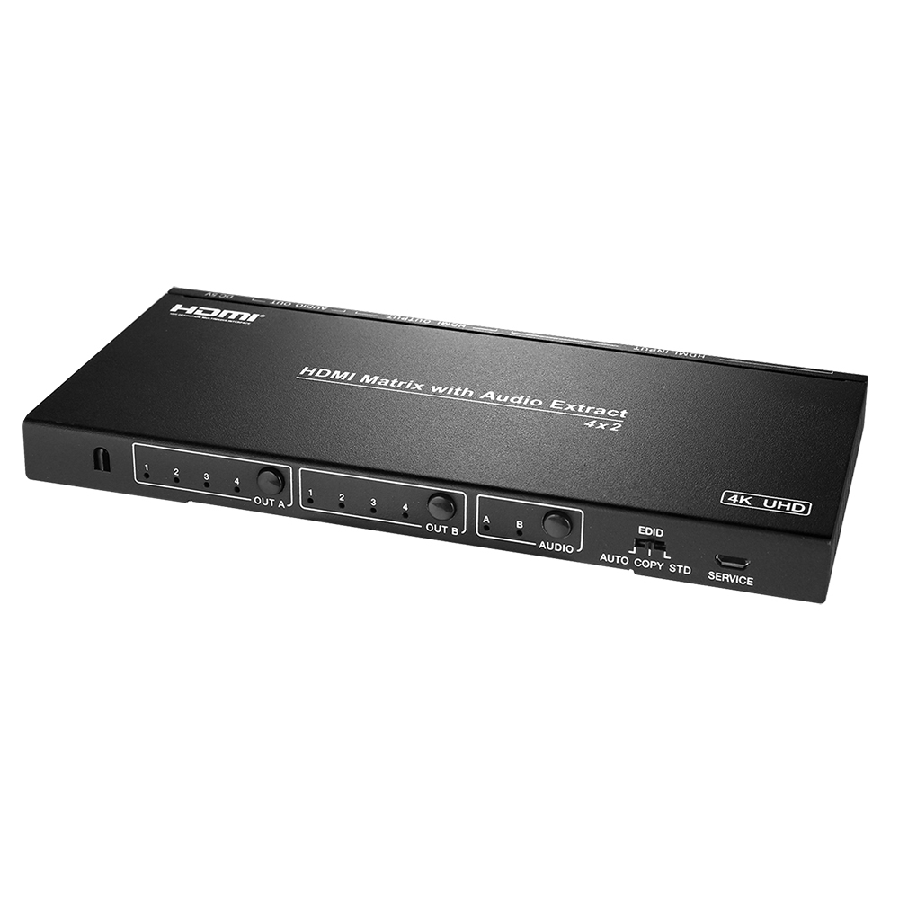 4x2 HDMI 매트릭스 스위치 4K UHD  NEXT-2403UHDM 제품 이미지