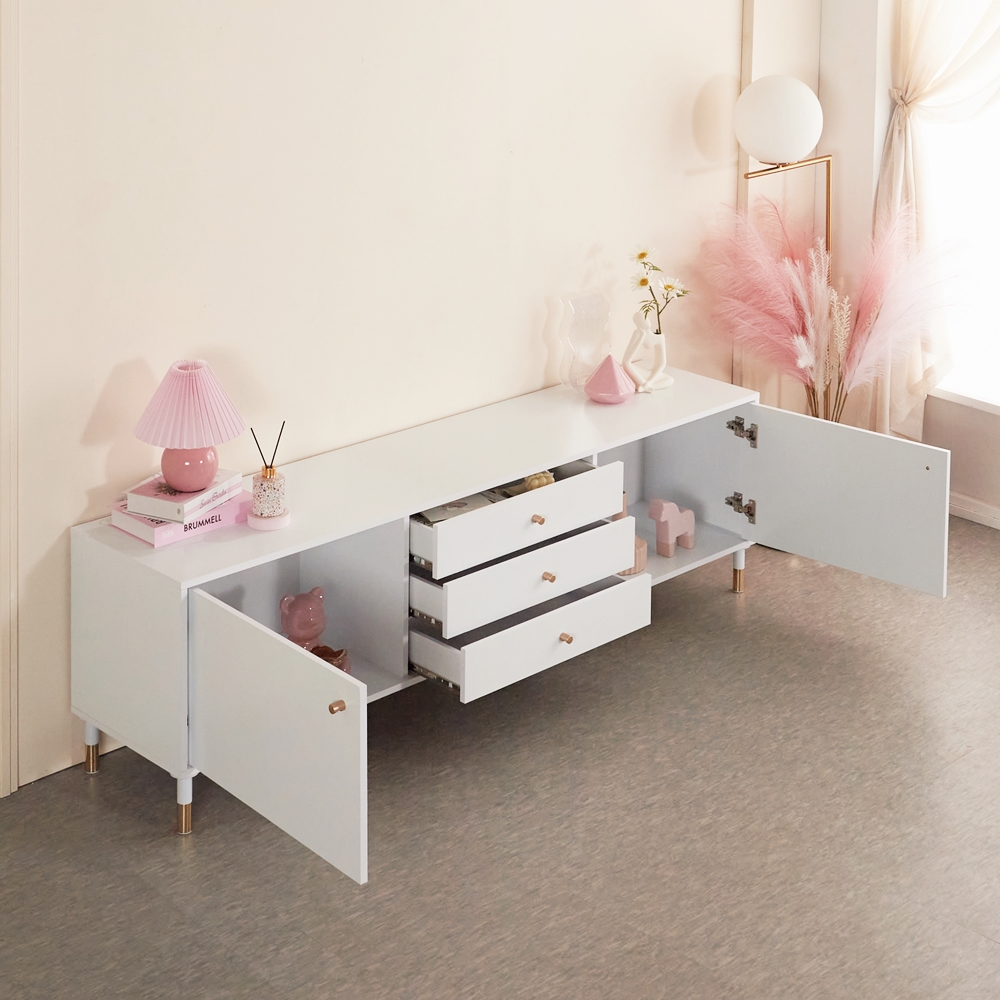 모모 75인치 85인치 티비장 tv다이서랍장 티비선반 장식장 1800