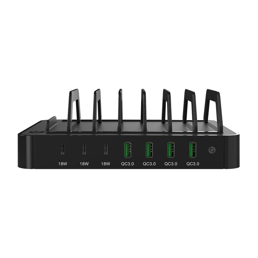 넥스트유 7포트 PD3.0 QC3.0 USB거치형 충전기 NEXT 47QTC - 상품 이미지