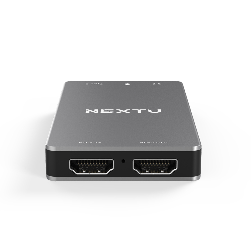 넥스트유 USB-C 인터페이스 4K HDMI 캡쳐보드 NEXT-7324HVC-4K - 상품 이미지