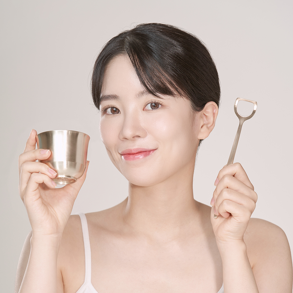 거창유기 방짜 궁극 혀클리너 백태 설태 살균 제거 파우치증정 각인가능 영구사용 - 상세 이미지 3
