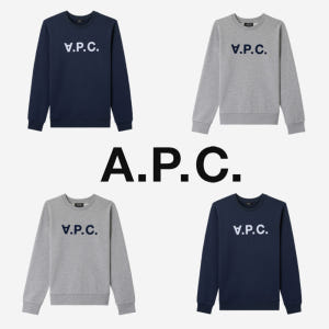 아페쎄 APC 맨투맨 티셔츠 VPC 로고 루마담 올리비에 남녀공용 여성용 착용 후기 | 사이즈/핏 총정리 - 상품 이미지 4