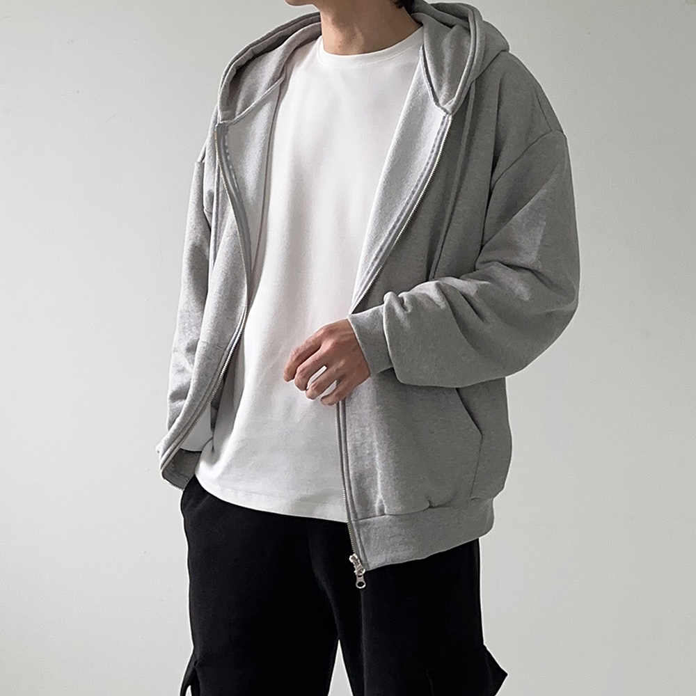 남자후드집업 남성 쭈리 맨투맨 남자후드티