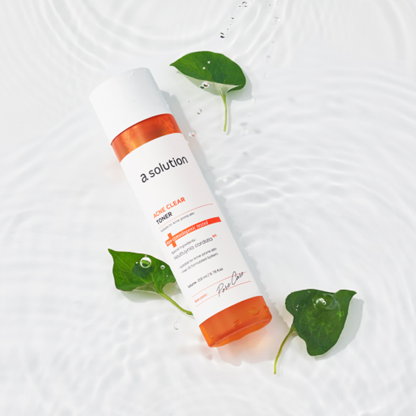에이솔루션 아크네 클리어 어성초 토너 200ml +크림 50ml 듀오 세트 (+폼50g) - 상세 이미지 3