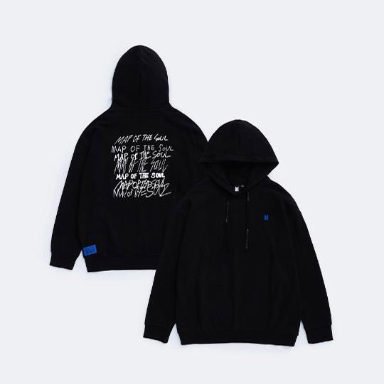防弾少年団(BTS) - BTS MAP OF THE SOUL TOUR HOODY  ver1 BTS Map of The Soul Tour Edition Hoodie Official Big Hit