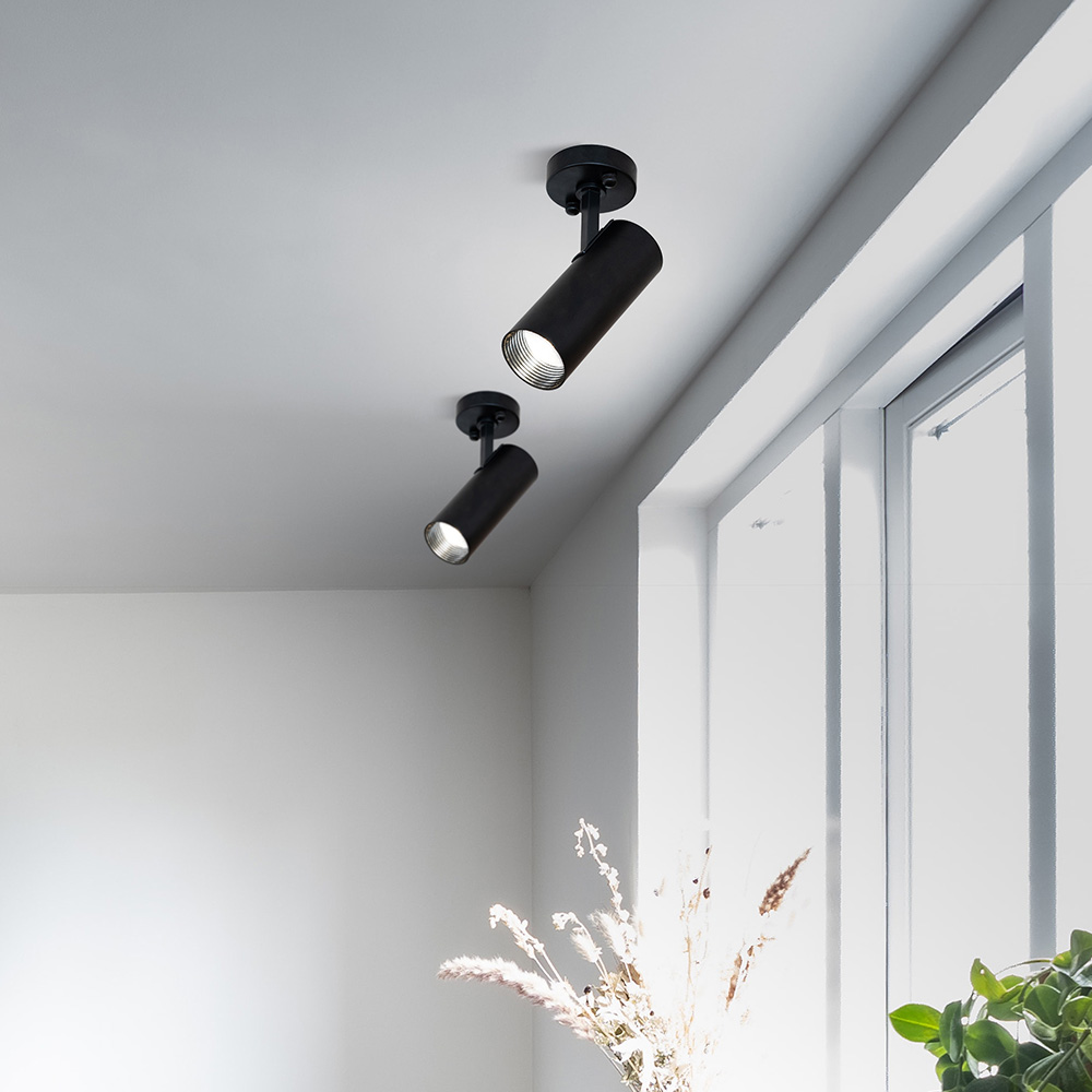 LED 직부등 천장조명 원통 블럭 COB 20W 2color 복도 계단 베란다 실내 조명 - 상품 이미지