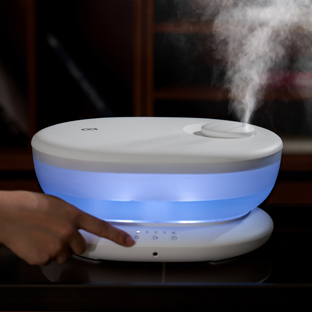 오아 IoT플러스 무드등 미니 가습기 통세척 무드 초음파 소형 원룸 신생아 세척편한 안방