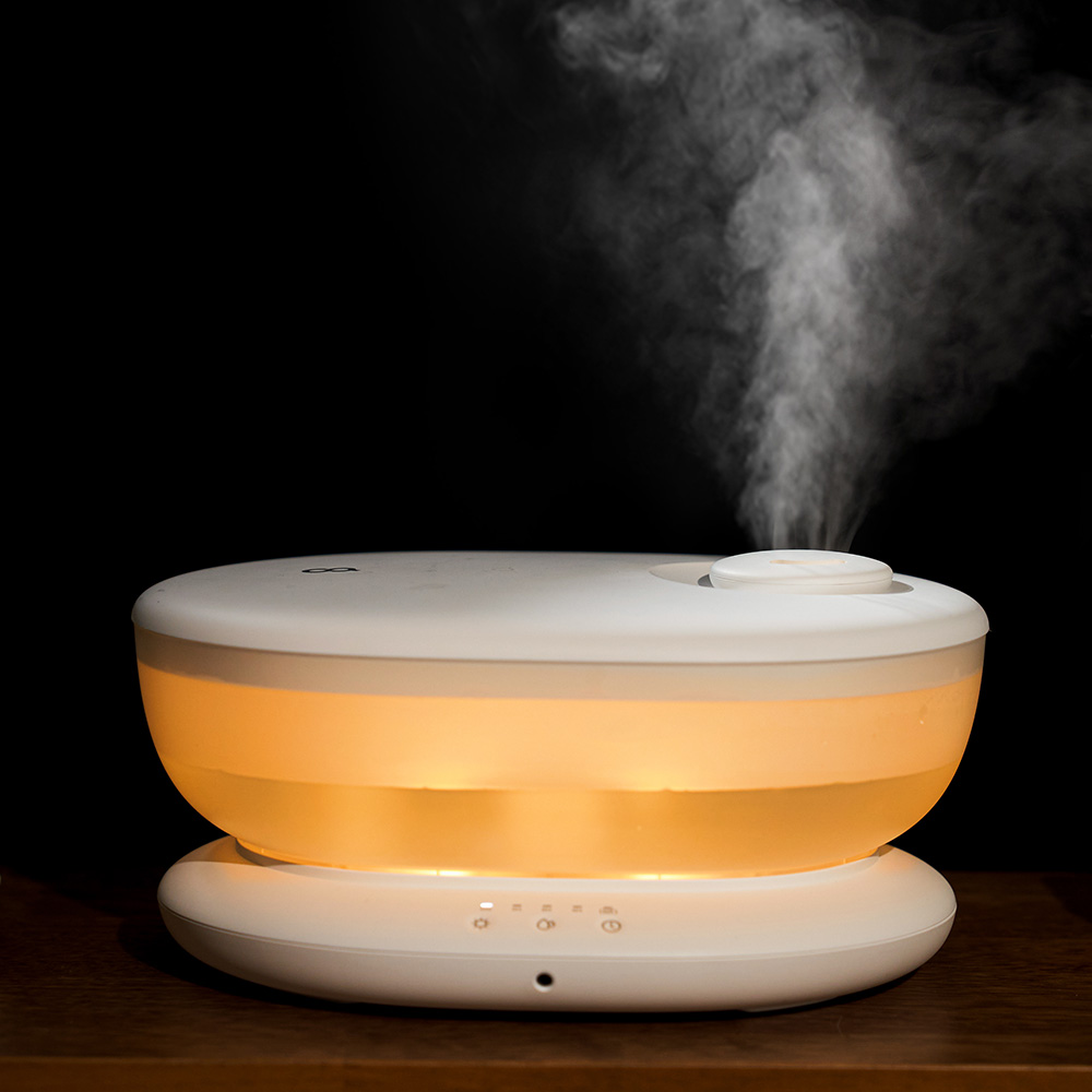 오아 IoT플러스 무드등 미니 가습기 통세척 무드 초음파 소형 원룸 신생아 세척편한 안방