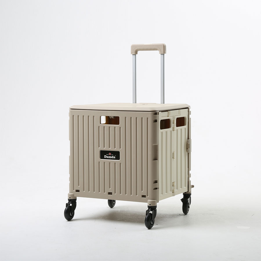 담다 접이식카트 폴딩 쇼핑카트 바퀴달린장바구니 시장바구니캐리어 마트 핸드 손수레 4바퀴