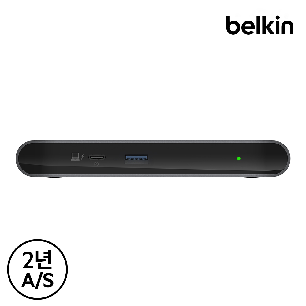 벨킨 5in1 썬더볼트4 독 USB C타입 멀티허브 도킹스테이션 INC013qc - 상세 이미지 5