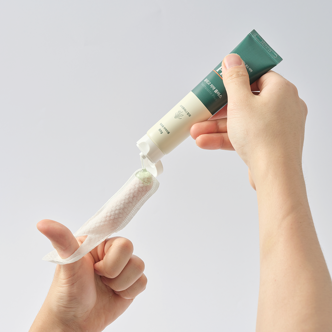 플라고 손가락 칫솔 패드 강아지 고양이 양치 입냄새 치석 관리 일회용 60개입, 2개