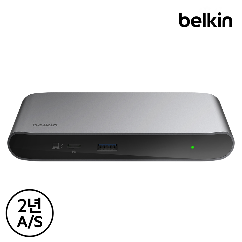 벨킨 5in1 썬더볼트4 독 USB C타입 멀티허브 도킹스테이션 INC013qc - 상세 이미지 3