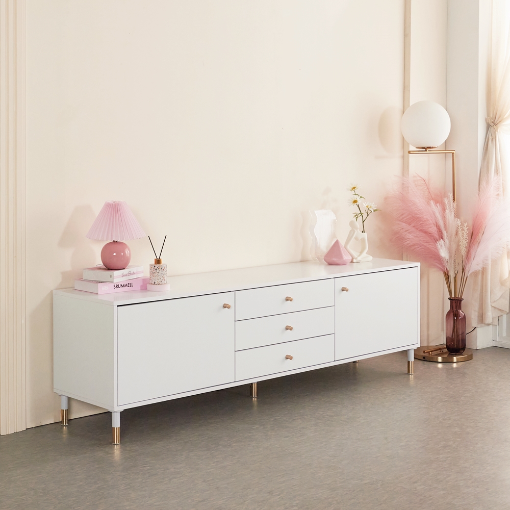 모모 75인치 85인치 티비장 tv다이서랍장 티비선반 장식장 1800