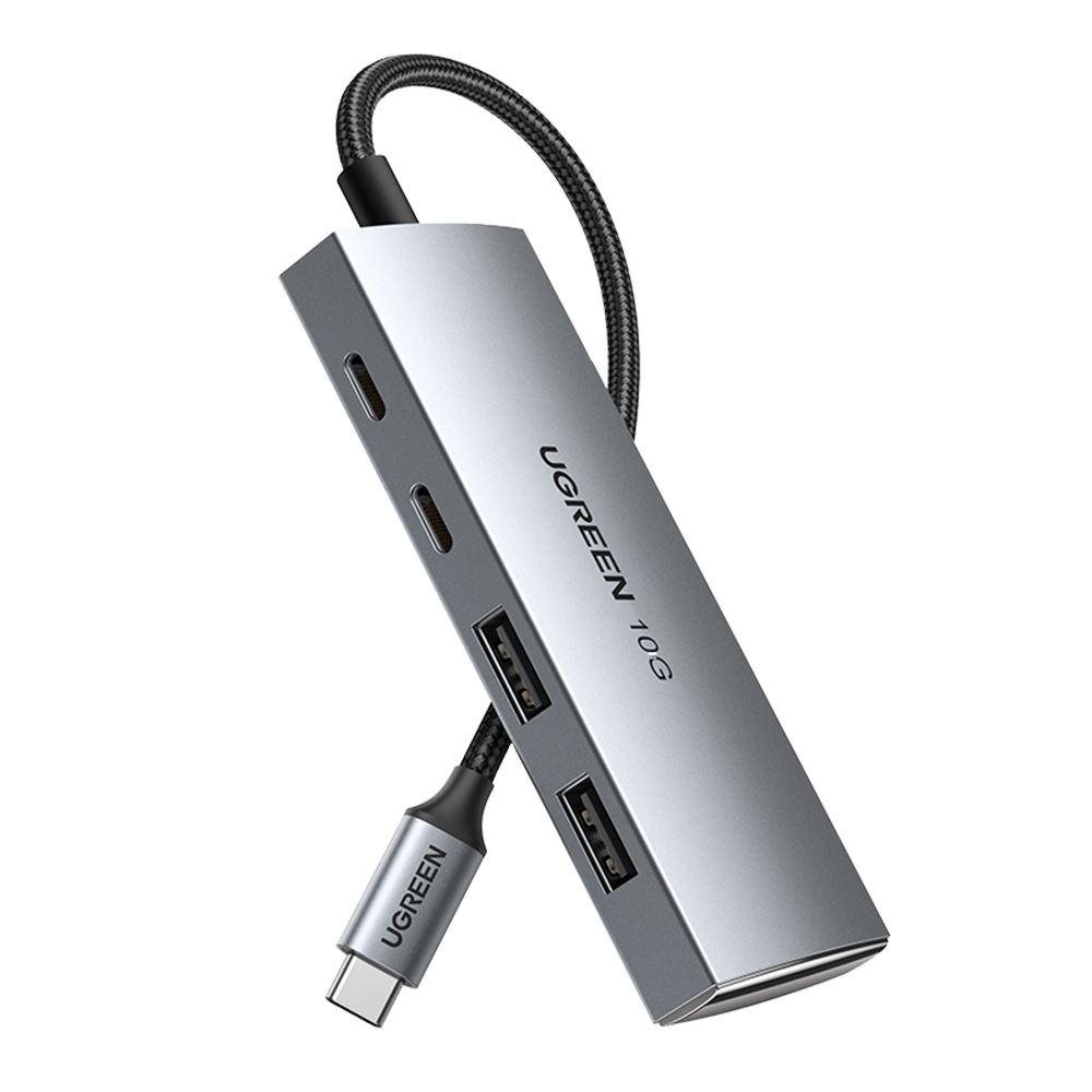 유그린 USB3.2 Gen2 10Gbps C타입 고속 멀티 허브, CM480