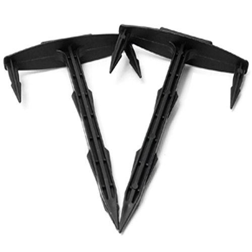 T자형 고정핀 플라스틱 제초매트 농업용부직포 농사용 삼지창 200개