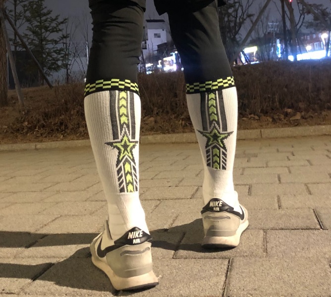 두꺼운 등산양말 러닝 장목 농구 스포츠양말 이미지 7
