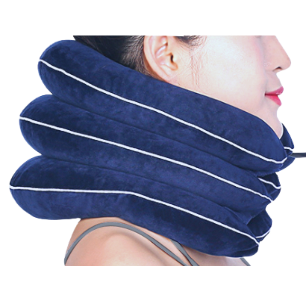 큐리넥 목디스크 목견인기 견인치료기 경추견인기 보호대 경추 교정기 운동