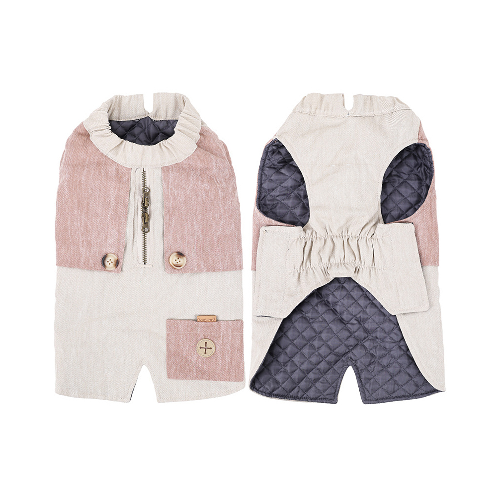 대형견패딩 강아지 패딩 겨울옷 트렌치 포켓 S