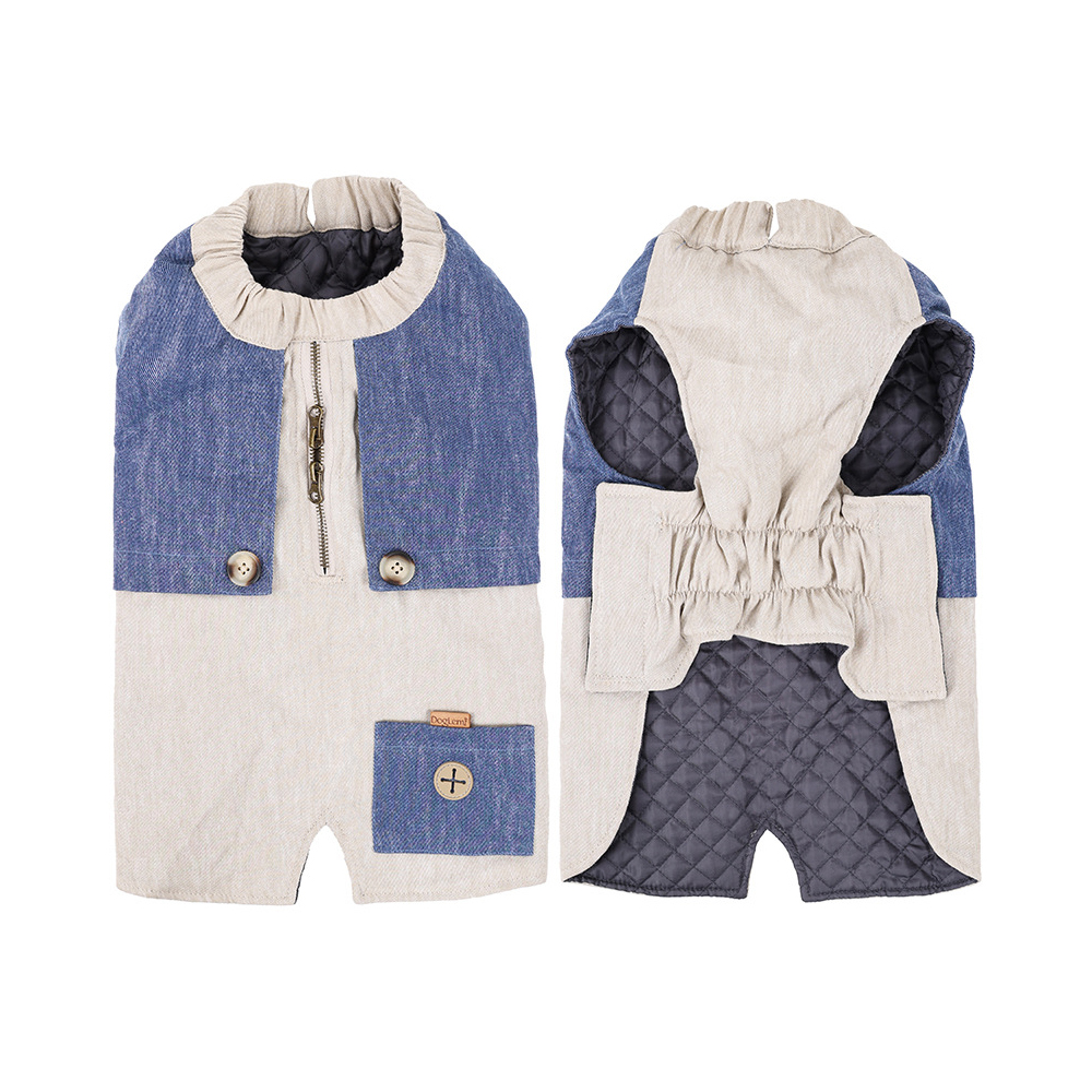 대형견패딩 강아지 패딩 겨울옷 트렌치 포켓 S